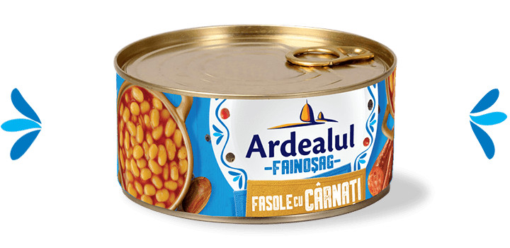 ARDEALUL Carnati cu fasole / Würste mit Bohnen 300g
