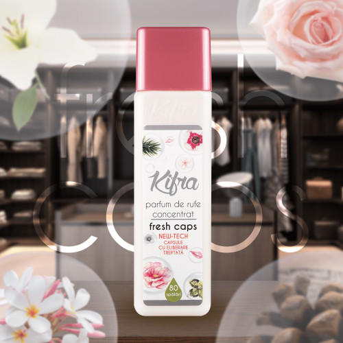 KIFRA Parfum rufe Fresh Caps / Wäscheparfum Fresh Caps 200ml
