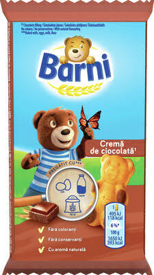 BARNI Praj. piure ciocolata / Kuchen Püree Schoko 30g