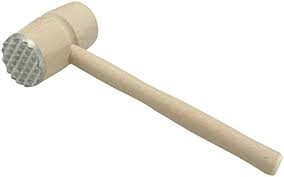 ARTIZANAT Ciocan lemn snitele / Holz-Fleischklopfer 30cm