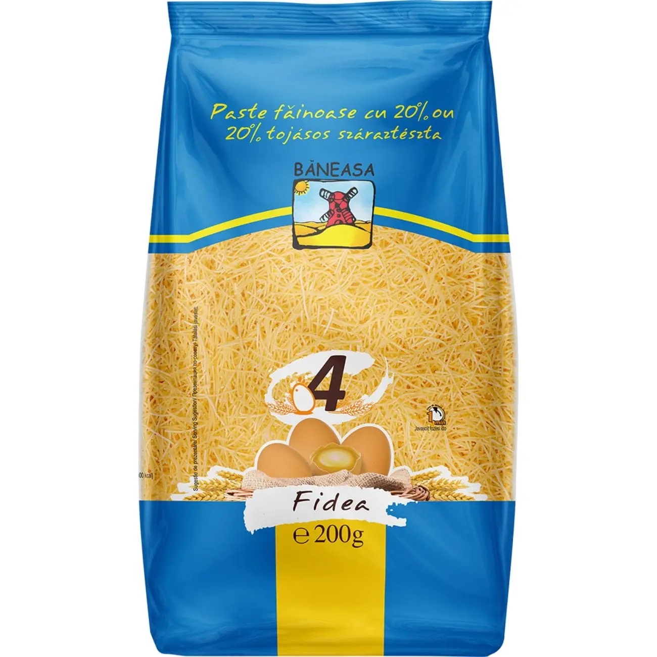 BANEASA Fidea scurta 4 oua / Vermicelli kurz m. 4 Eier 200g