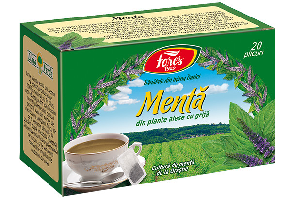 FARES Ceai de menta / Minztee 20g
