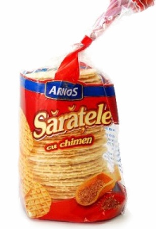 ARNOS Saratele cu cascaval / Salzgebäck mit Schnittkäse 110g