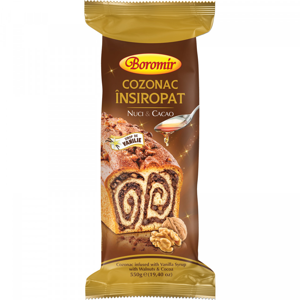 BOROMIR Coz. cr. nuca+cacao / Hefegeb. Waln.cr.+Kakao 550g