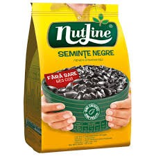 NUTLINE Seminte negre nesarate / Schwarze Kerne unges. 300g