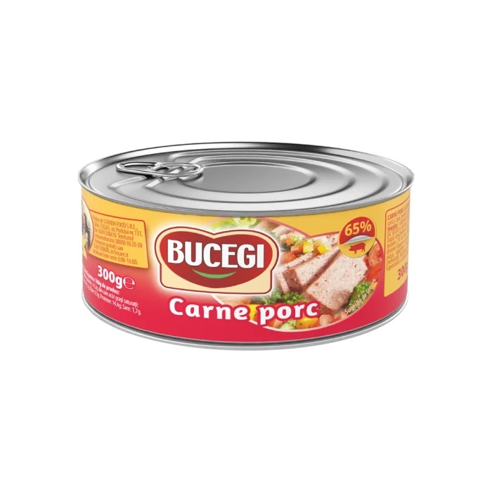BUCEGI Carne de porc / Schweinefleisch 65% 300g