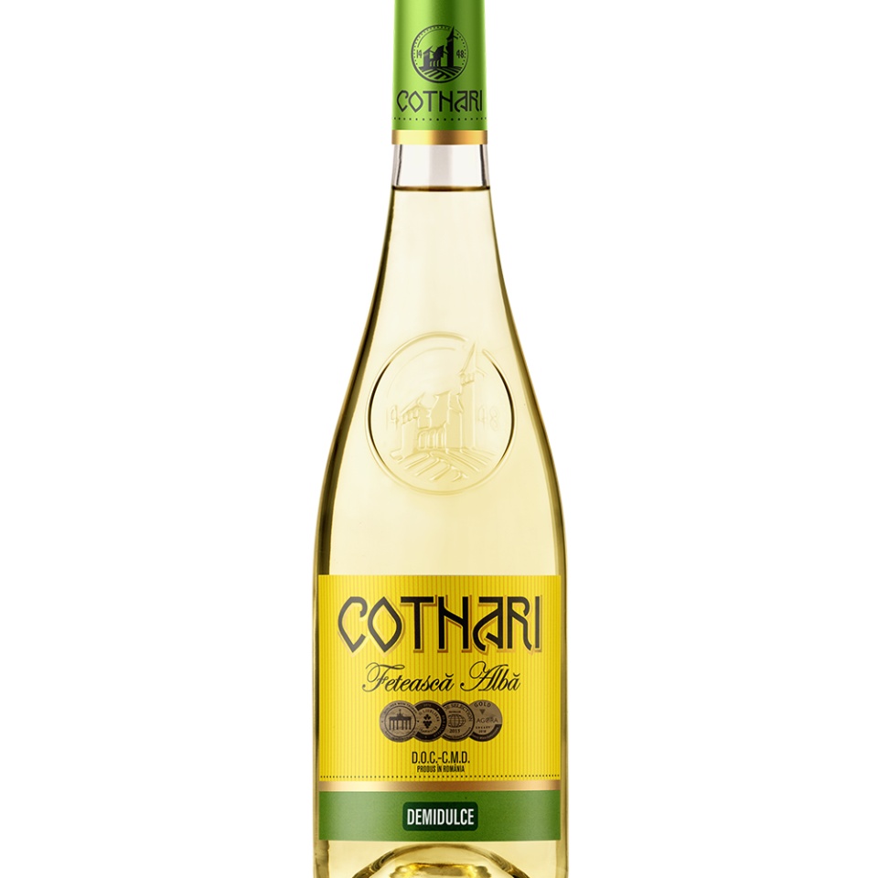 COTNARI Feteasca alba demidulce / lieblich 0,75l